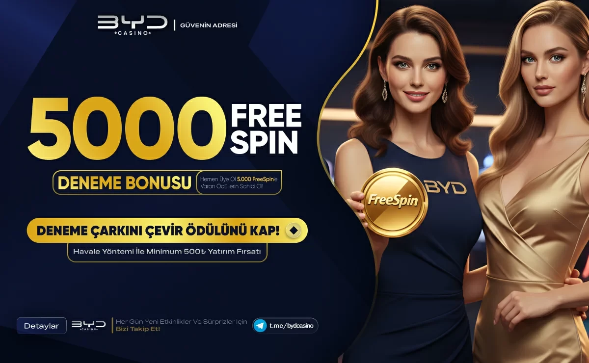 5000 Freespin Deneme Bonusu