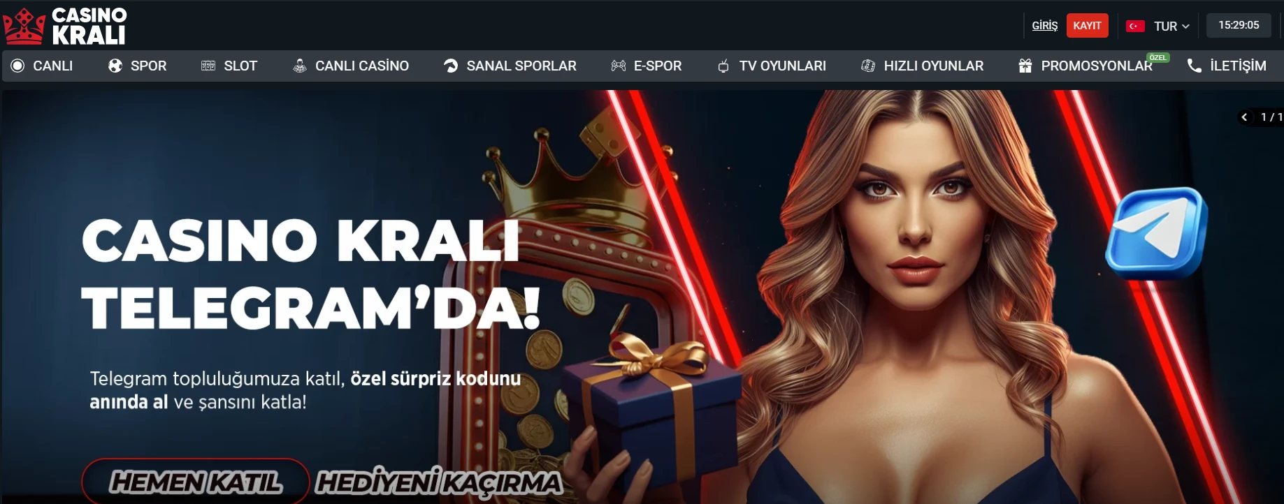 Casino Kralı Giriş